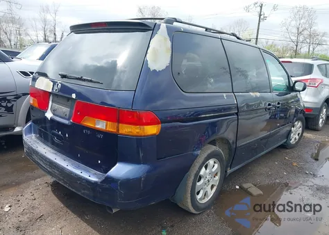 2004 Honda Odyssey Ex-L из США, поврежденный, VIN 5FNRL189X4B045588